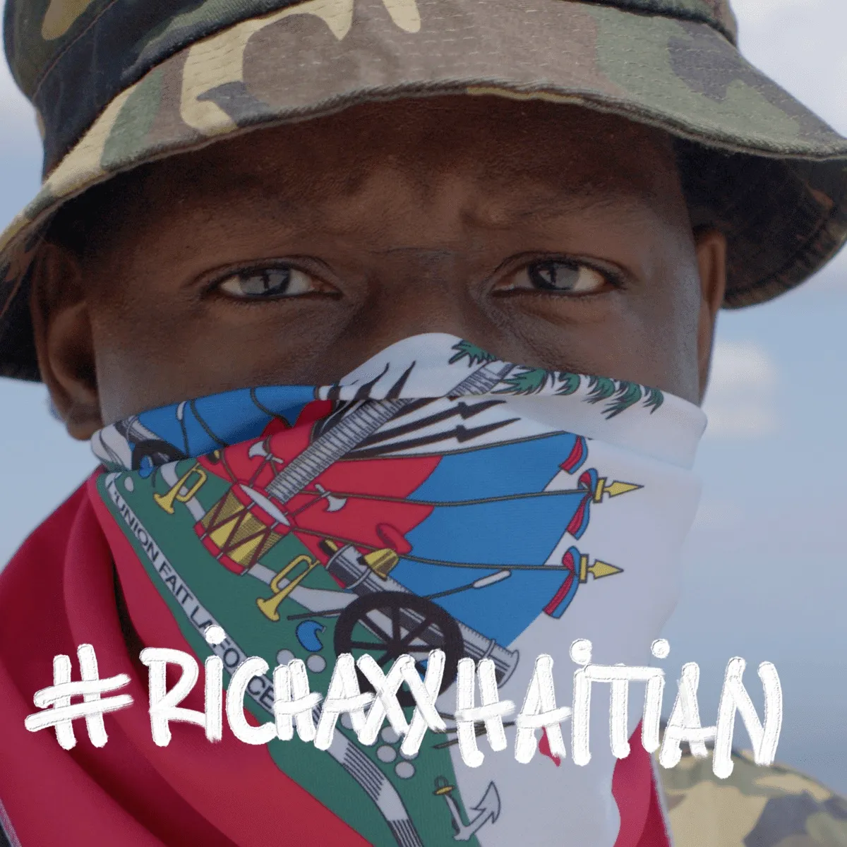 album cover, #RICHAXXHAITIAN, by Mach-Hommy